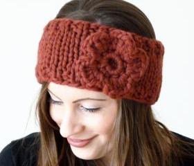 Chunky flower headband